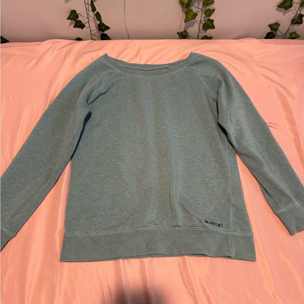 Burton Women's Crew Neck Sweater - Light Blue